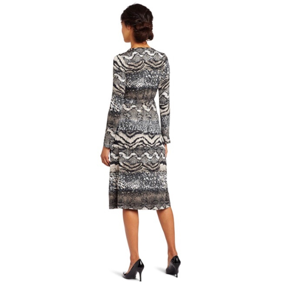 NWT Python Wrap Dress - Picture 2 of 6